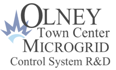 Olney Town Center Microgrid Control System R&D